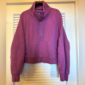 Lululemon Scuba Oversized Funnel-Neck Half Zip, size XL/XXL